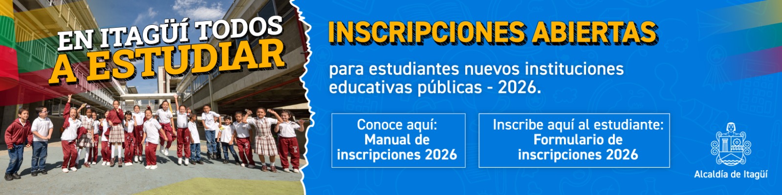 Estudiantes de Itagüí rumbo al mundial de robótica en Corea del Sur, gracias al apoyo de la Alcaldía. Conoce aquí la noticia completa.